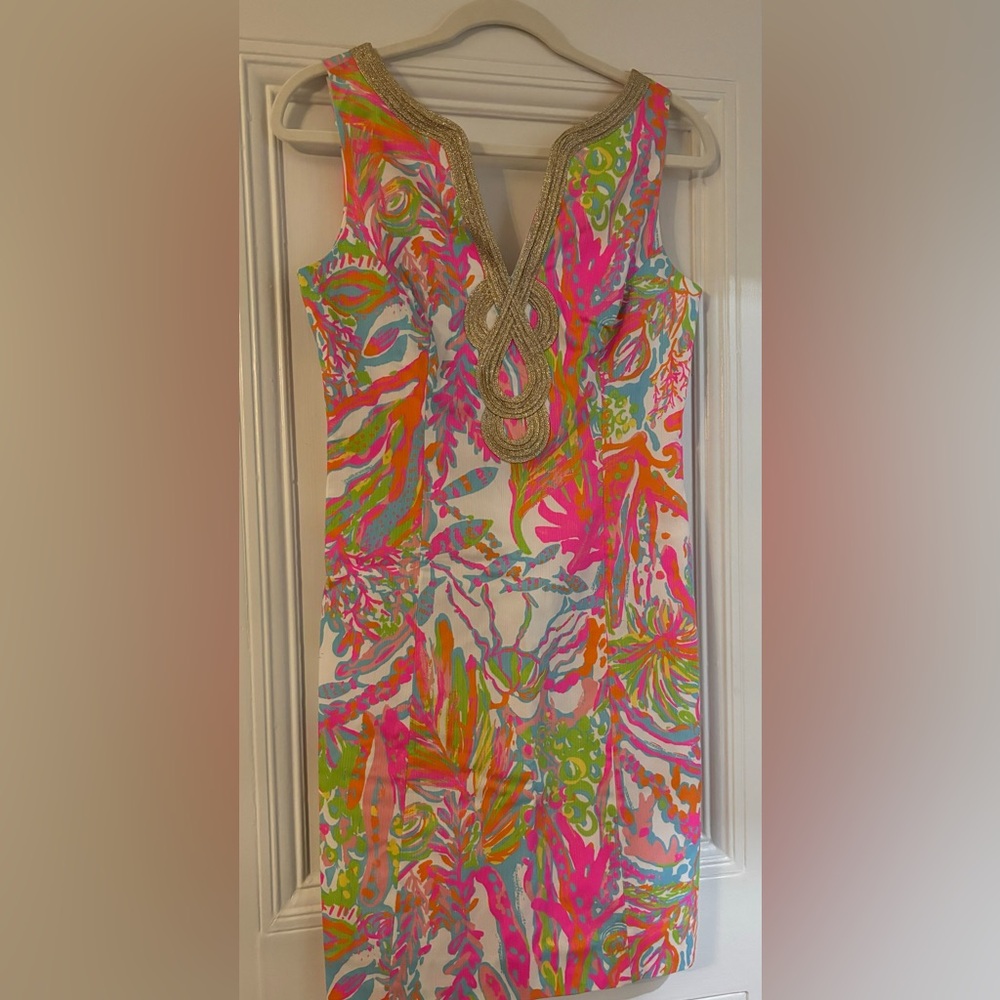 Lilly Pulitzer shift dress, size 4